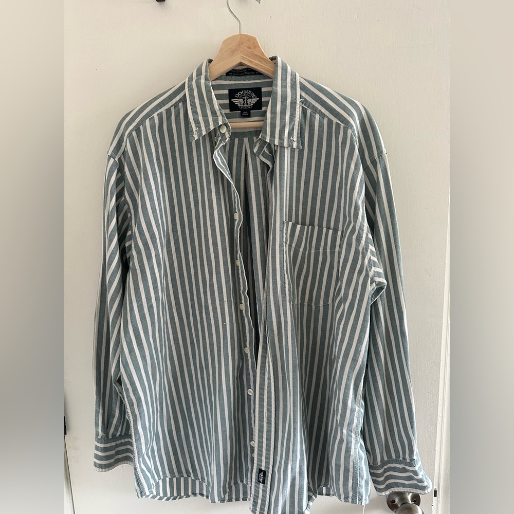 Dockers Men's Cotton Button Down Shirt